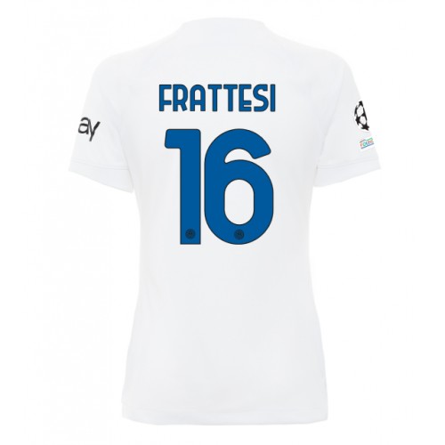 Inter Milan Davide Frattesi #16 Gostujuci Dres za Ženska 2023-24 Kratak Rukav